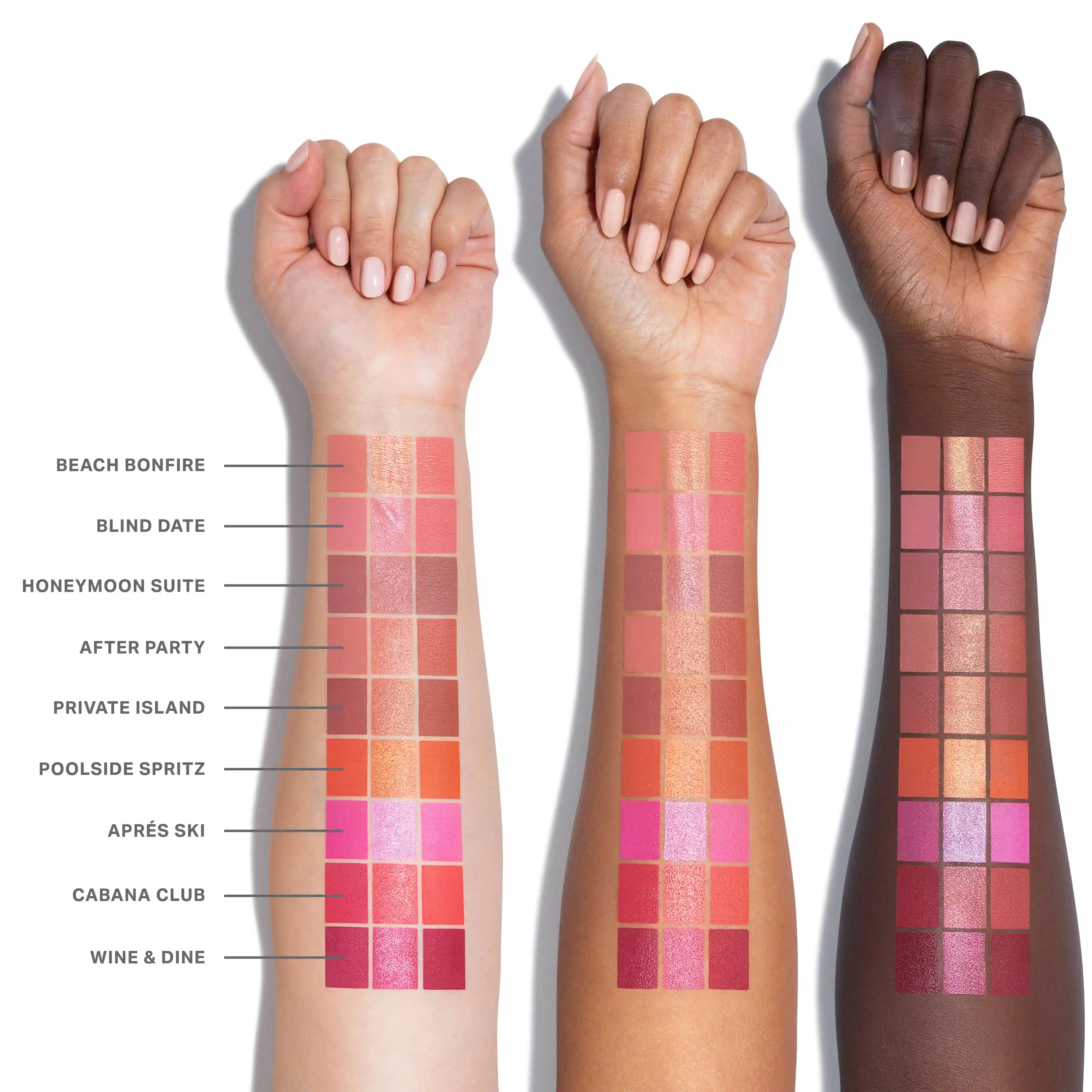 Alternative view of Cheek Thrills Multi-Finish Face Trio 9-Piece Collection