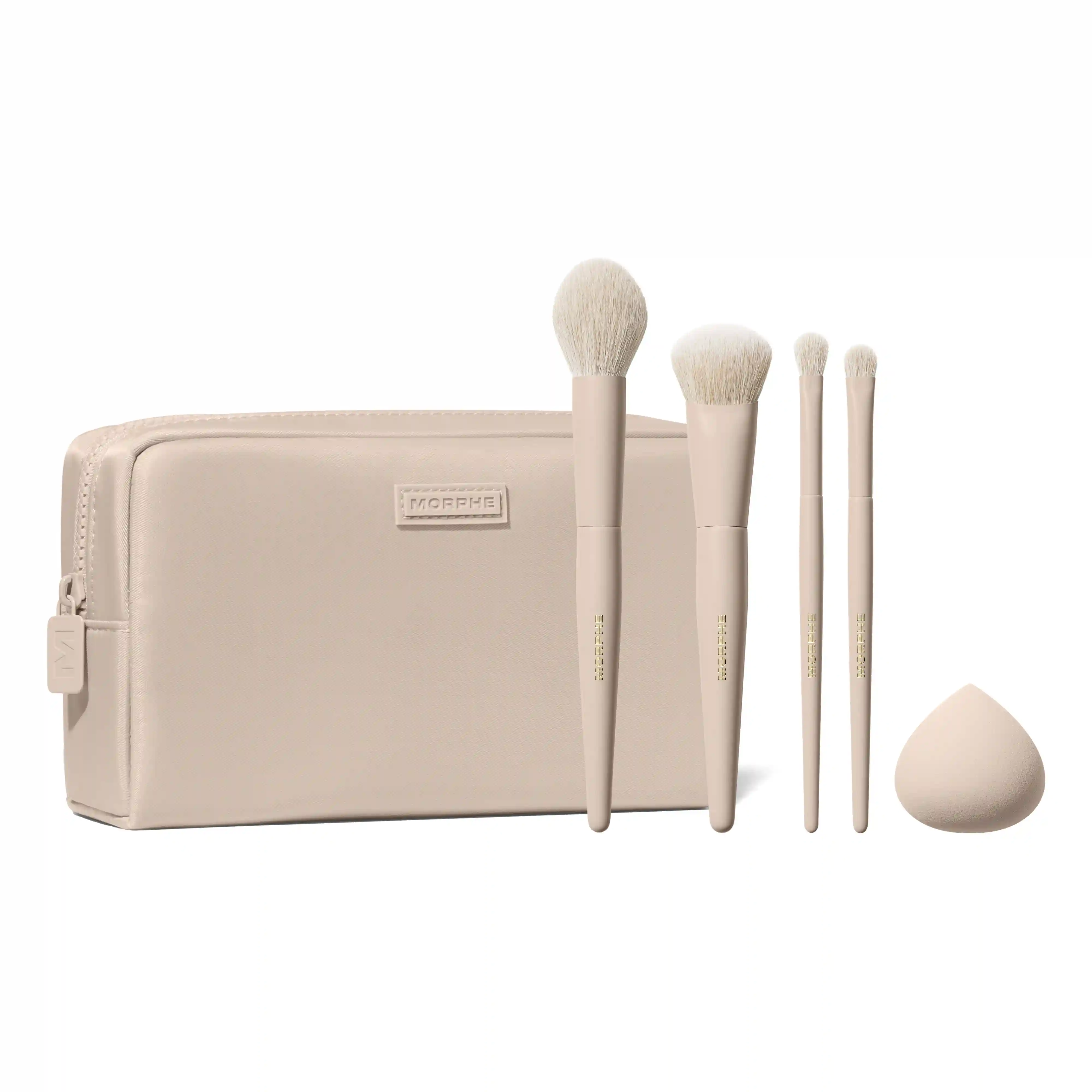 Alternative view of Complexion Boost & Oat Latte Face & Eye Brush Bundle