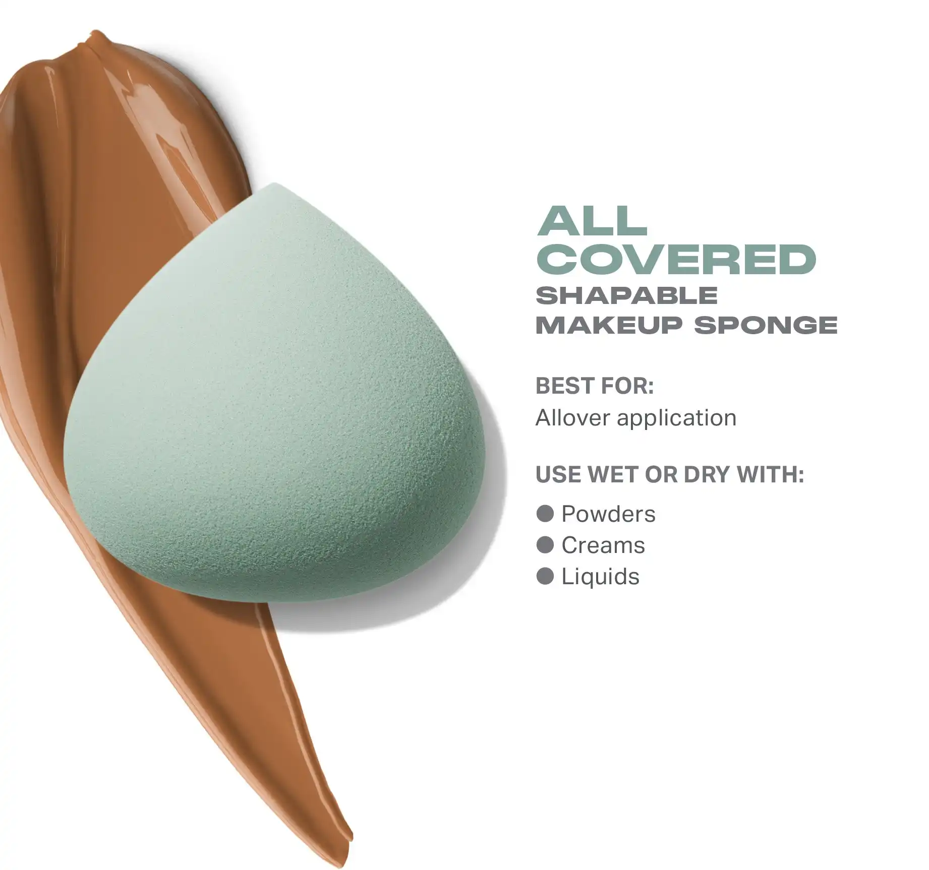 Alternative view of All Covered Shapable Makeup Sponge