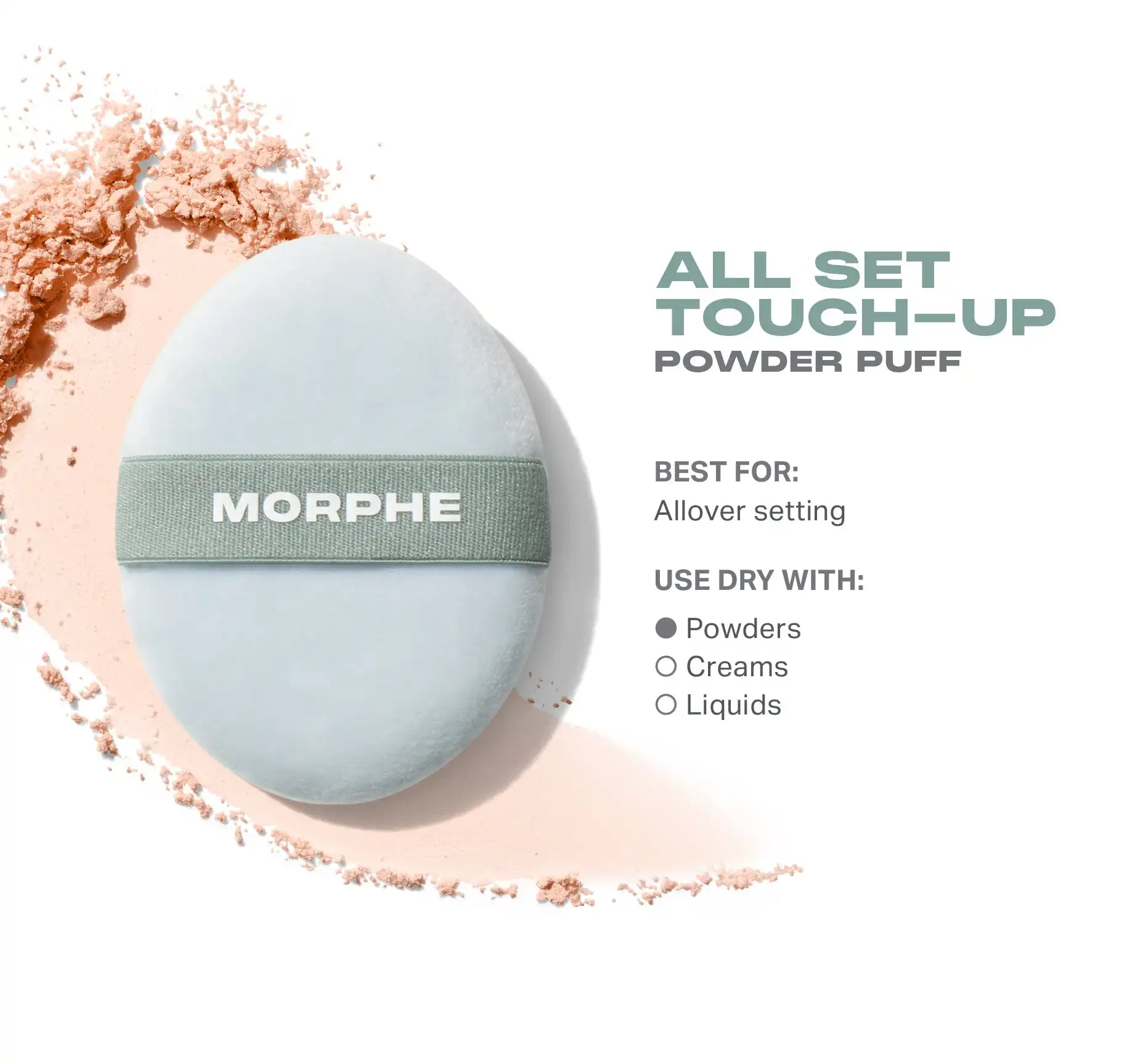Alternative view of All Set Touch-Up Powder Puff